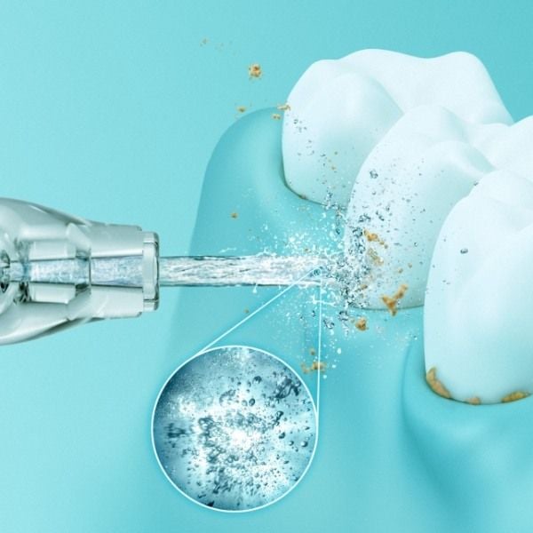 Máy tăm nước Panasonic EW1511 với công nghệ siêu âm để chăm sóc răng miệng tốt hơn