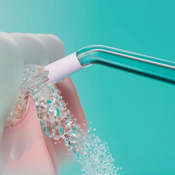 Máy tăm nước Philips Sonicare HX3826/33 với công nghệ bong bóng xoáy giúp đánh bay mảng bám kẽ răng