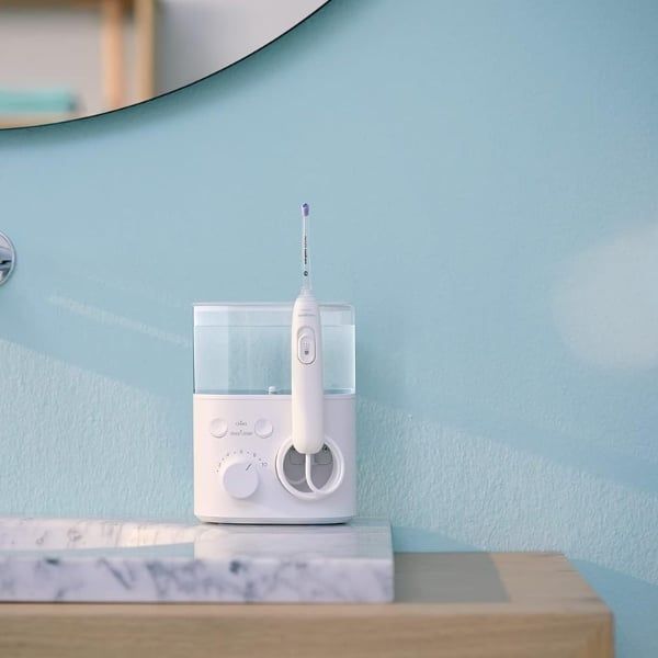 Máy tăm nước Philips Sonicare 5000 HX3811/20 Đầu tăm nước có thể xoay 360 độ
