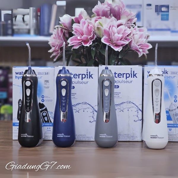 Máy tăm nước Waterpik cầm tay có nhiều màu cho bạn lựa chọn phù hợp cá tính