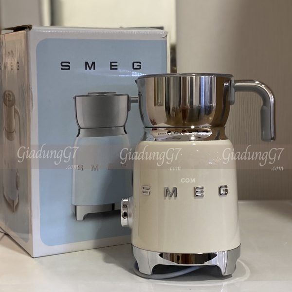 Máy tạo bọt sữa Smeg MFF11CREU Người bạn đồng hành hoàn hảo cho trải nghiệm cà phê của bạn