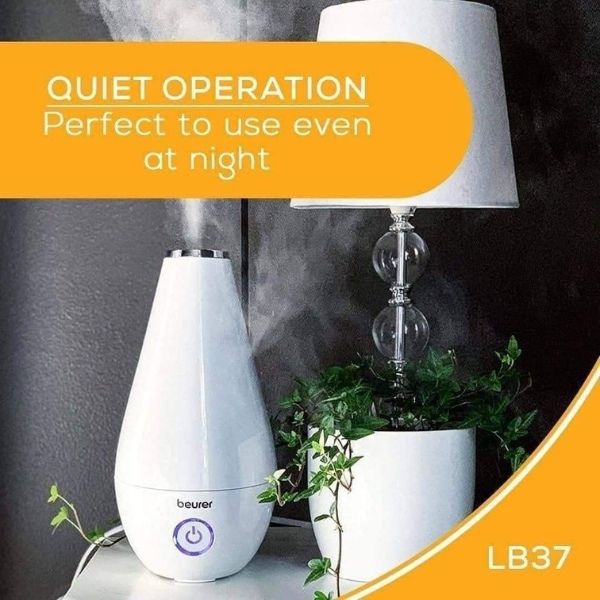Chế độ ban đêm cho phép bạn sử dụng máy tạo độ ẩm Beurer LB37 trong khi ngủ
