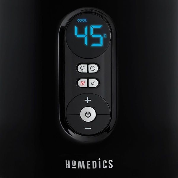 Máy tạo độ ẩm Homedics UHEWM130-BK điều khiển dễ dàng và cảm biến độ ẩm