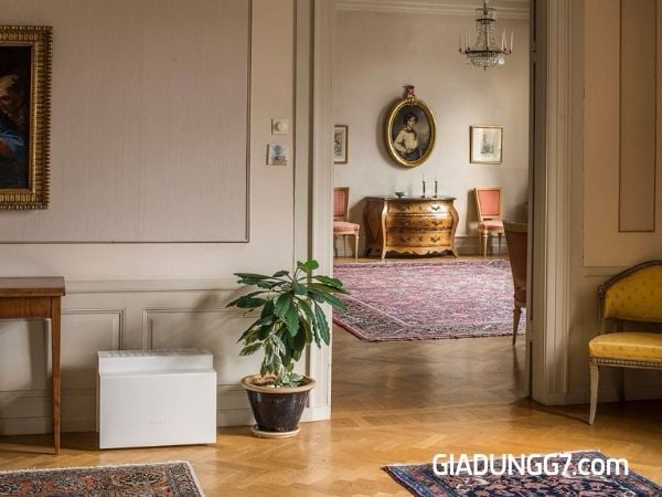 Máy tạo độ ẩm Woods Vienna HSW100 Nhờ khả năng tạo ẩm hiệu quả trong không gian lên đến 210 m²