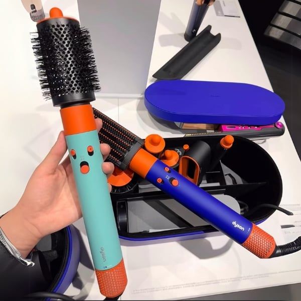 Máy tạo kiểu tóc Dyson Airwrap iD HS08 Curly Coily màu Vinca Blue