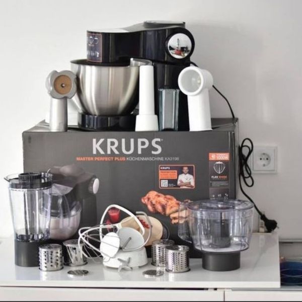 Krups KA3198 Master Perfect Plus với Cài đặt tốc độ 7 tốc độ + xung