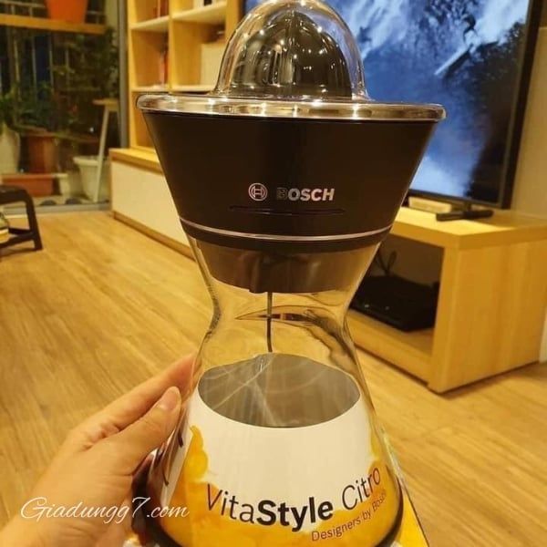 Máy vắt cam Bosch VitaStyle Citro MCP72GPB Thiết kế đẳng cấp