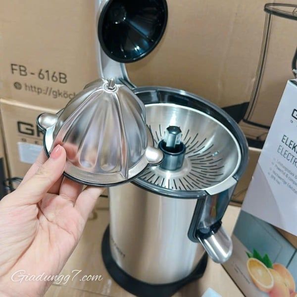 Máy vắt cam Gkoch có Nón ép đa năng làm bằng thép không gỉ chất lượng cao