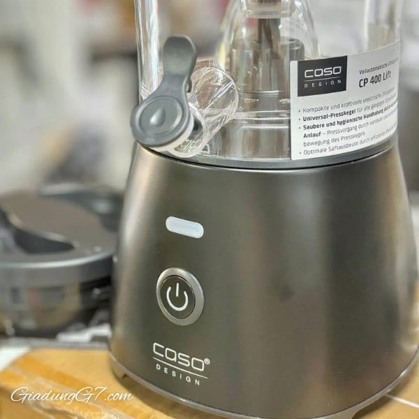 Máy vắt cam tự động Caso CP 400 LIFT Vận hành tự động chỉ với một thao tác