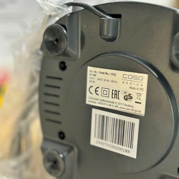 Máy vắt cam tự động Caso CP 400 LIFT Trang bị nhiều tính năng tiện lợi