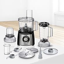 Hơn 50 chức năng với đầu trộn và dao.