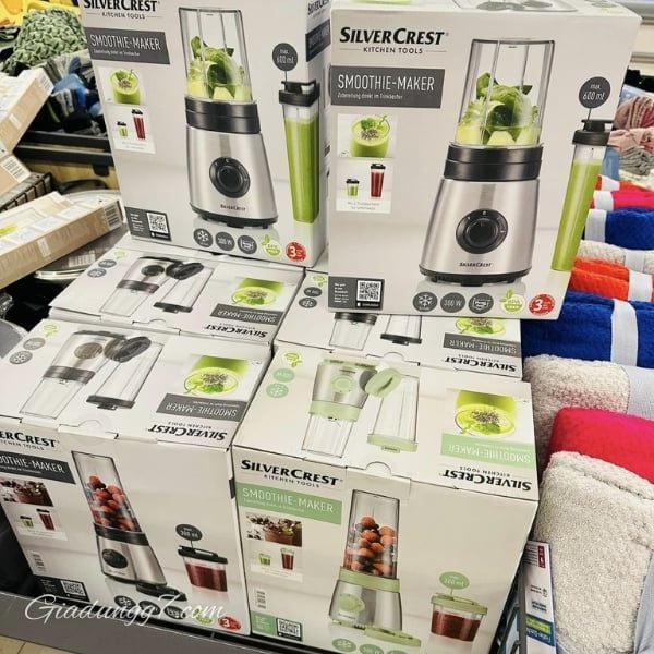 Máy xay sinh tố mini Silvercrest Mix & Move SSME 250 A4 Chất liệu không chứa BPA, an toàn cho sức khoẻ