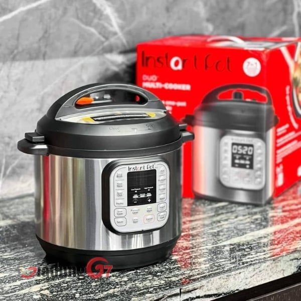 Nồi áp suất điện Instant Pot Duo V5 có Màn hình LED trang nhã hiển thị trực quan quá trình nấu