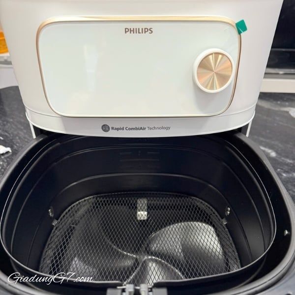 Nồi chiên không dầu Philips HD9876/20 Chức năng an toàn --- tự động tắt, đèn báo