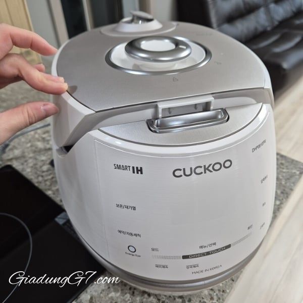 Nồi cơm điện cao tần Cuckoo CRP DHP0610FW 1.08L Chức năng Sous Vide – Giữ trọn hương vị & dinh dưỡng