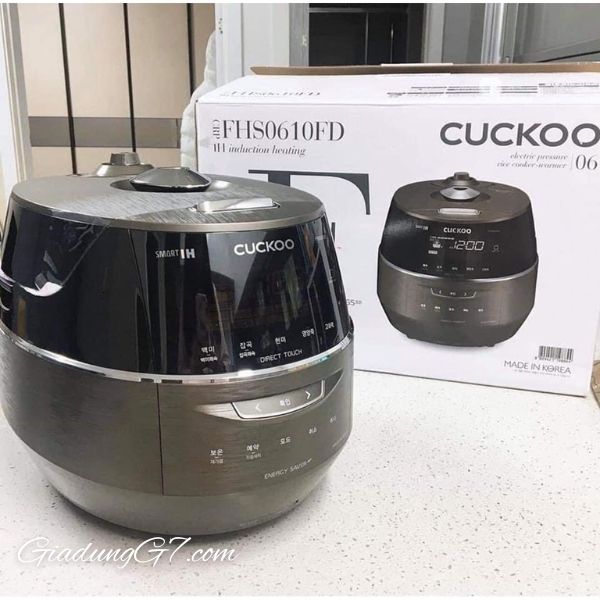 Nồi cơm điện cao tần Cuckoo CRP FHS0610FD 1.08L với thiết kế với đẳng cấp hoàn toàn mới