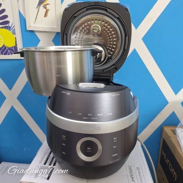 Nồi cơm điện cao tần Cuckoo CRP JHP1010FC&nbsp;1.8L ruột inox Hợp vệ sinh và sạch sẽ
