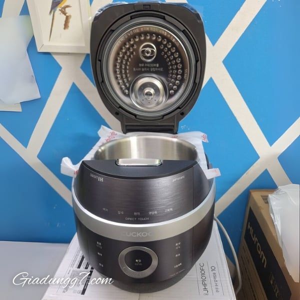 Hình ảnh&nbsp;Nồi cơm điện cao tần Cuckoo CRP JHP1010FC&nbsp;1.8L ruột inox