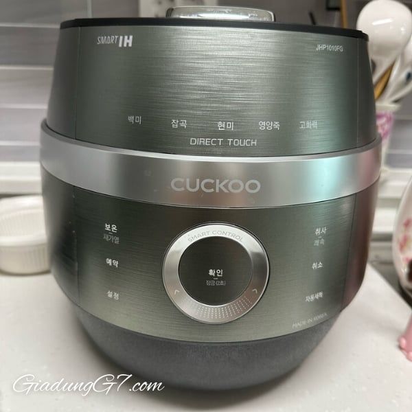 Nồi cơm điện cao tần Cuckoo CRP JHP1010FG 1.8L Vẻ đẹp và sự khác biệt