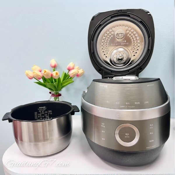 Nồi cơm điện cao tần Cuckoo CRP JHP1010FG 1.8L bao gồm 22 tính năng an toàn