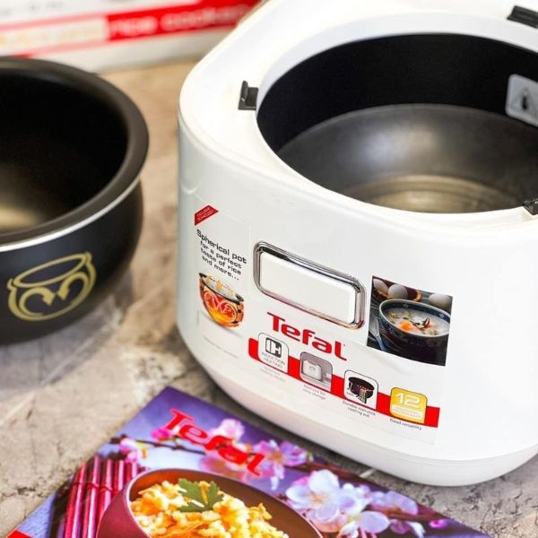 Nồi cơm điện cao tần Tefal RK604165 0.7L Công nghệ gia nhiệt cảm ứng cho hiệu suất nấu tốt hơn