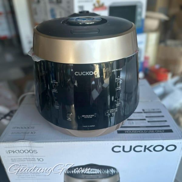 Nồi cơm điện áp suất Cuckoo 1.8 lít CRP PK1000S Thiết Kế Nhỏ Gọn, Sang Trọng, Tô Điểm Không Gian Bếp