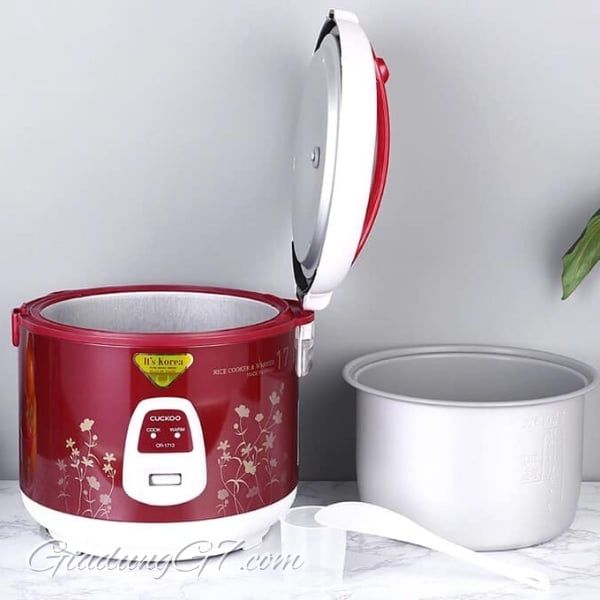 Nồi cơm điện Cuckoo CR1713 3.0L giúp Cơm Chín Đều, Dưỡng Chất Được Bảo Quản