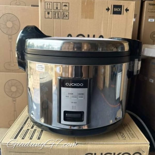 Nồi cơm điện Cuckoo CR3521 Thiết Kế Bền Bỉ, Đảm Bảo An Toàn