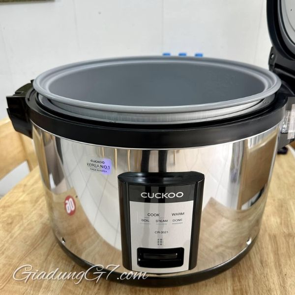 Nồi cơm điện Cuckoo CR3521 Tiết Kiệm Thời Gian Và Đảm Bảo Chất Lượng Cơm
