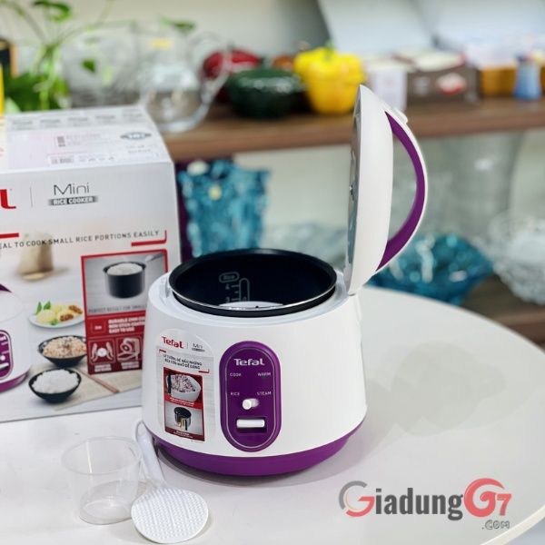 Nồi cơm điện mini Tefal RK224168 có Vỏ ngoài bằng nhựa cách nhiệt