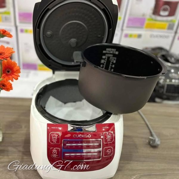 Nồi cơm điện tử áp suất Cuckoo CRP G1015M 1.8 lít Đa Dạng Chế Độ Nấu, Tiết Kiệm Thời Gian