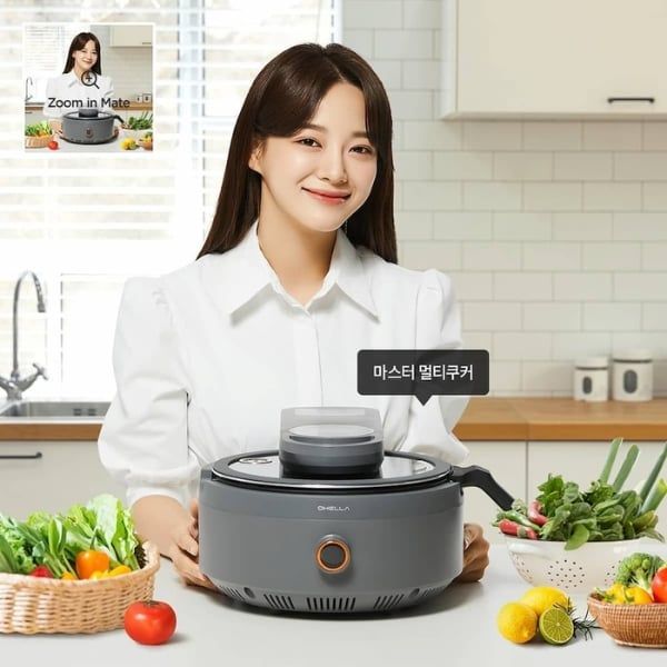 Nồi đa năng Ohella Master Multicooker Tiết kiệm thời gian và không lo bị bỏng.