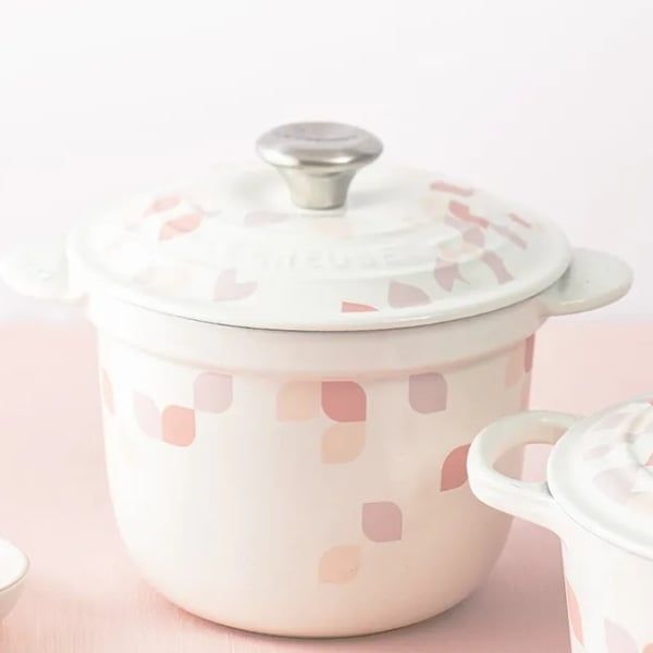 Nồi Gang Le Creuset Rice Pot Petal 18cm Giữ Nhiệt Vượt Trội