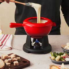 Nồi lẩu Le Creuset Fondue 2L 0273 màu đỏ Thiết kế đẹp