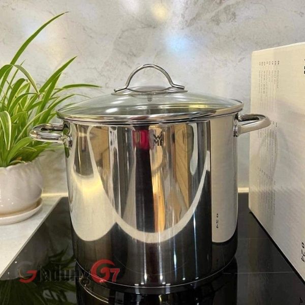 Nồi luộc gà WMF Provence 8.8L Chất liệu thép không gỉ Cromargan cao cấp độ bền vượt trội