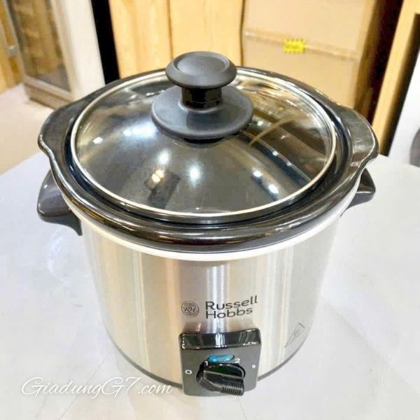 Nồi nấu chậm Russell Hobbs 2L Compact Home 145W Hiệu năng ổn định, tiết kiệm năng lượng