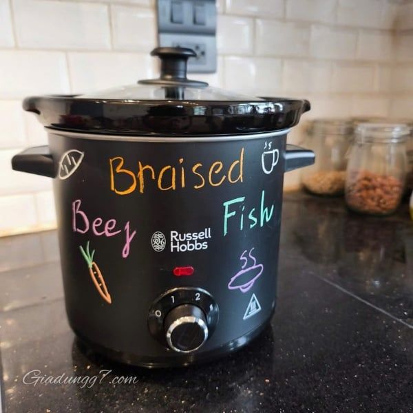 Nồi nấu chậm Russell Hobbs 3.5L Chalkboard