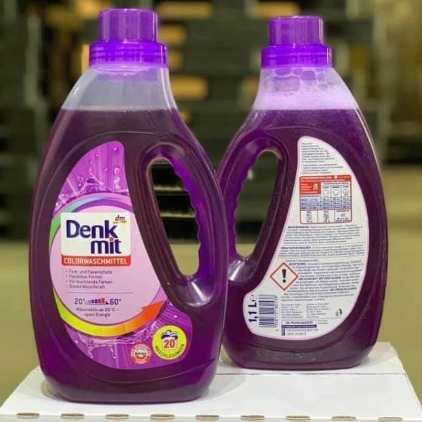 Nước giặt Denkmit 1.1 lít Tiết Kiệm Năng Lượng Với Giặt Ở Nhiệt Độ 20°C