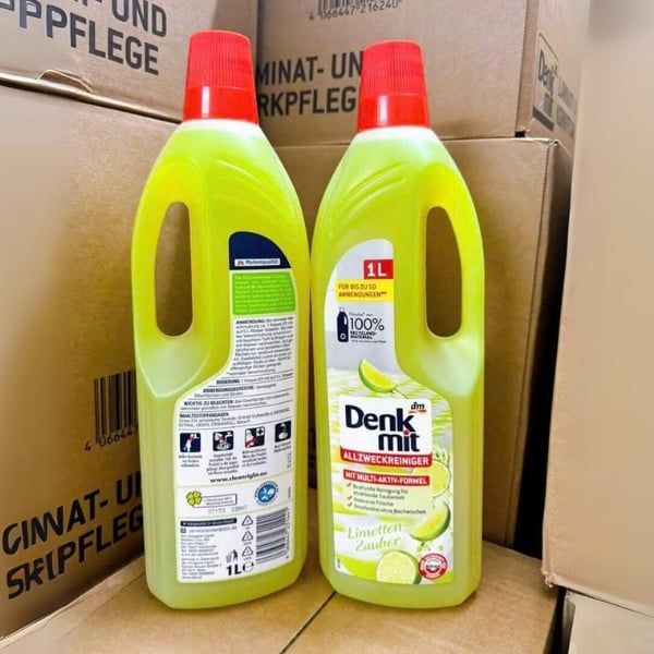 Nước lau sàn gạch Denkmit 1 lít Hương chanh - Nước lau sàn Denkmit hương chanh là sản phẩm chuyên dụng dành cho sàn gạch, giúp loại bỏ bụi bẩn, vết ố và dầu mỡ cứng đầu