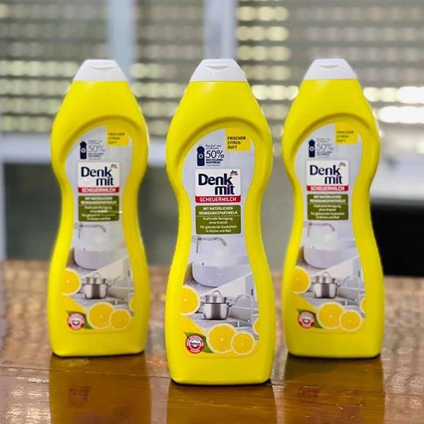 Nước tẩy rửa nồi - bồn rửa Denkmit 750ml Lý tưởng cho nhà bếp và phòng tắm