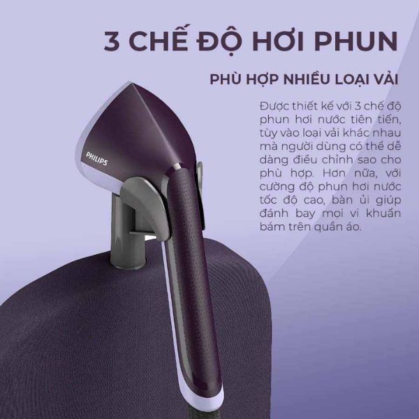 Bàn là cây hơi nước Philips STE3160/30 Ván ủi StyleBoard – Tối ưu hiệu quả ủi với thiết kế thông minh