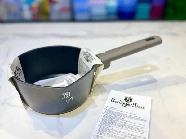 Quánh Berlinger Haus 16cm BH-8117 - Màu Đỏ/ Đen phủ titan Pro chống dính