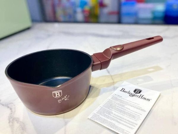 Quánh Berlinger Haus 16cm BH-8117 - Màu Đỏ/ Đen phủ titan Pro chống dính