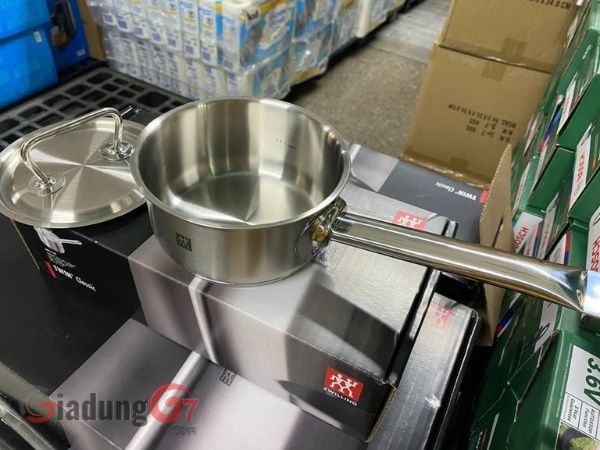 Quánh Zwilling Twin Classic 14cm với Bề mặt thép không gỉ 18/10 chất lượng cao, hợp vệ sinh và không vị