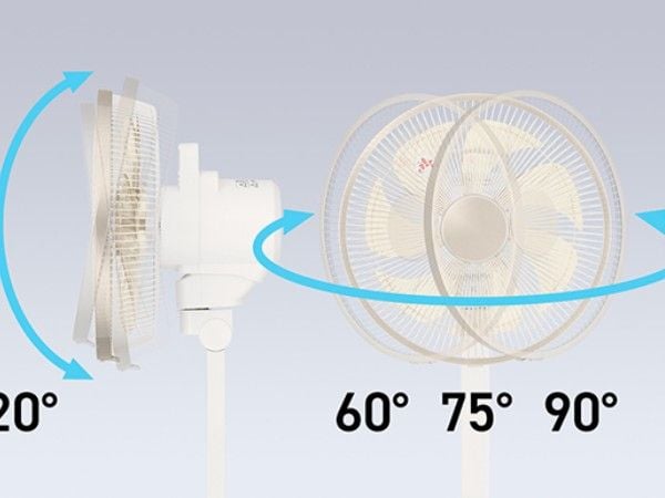 Quạt Cây Panasonic F-CW339 công nghệ xoay 3 chiều