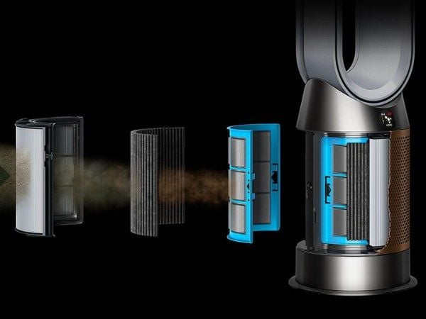 Dyson HP09 với bộ lọc hiệu suất cao