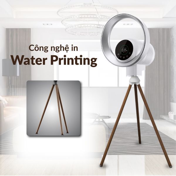 Quạt lọc không khí Ultty BB Công nghệ in Water Printing