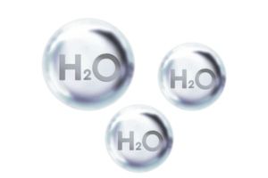 Các ion trở lại không khí dưới dạng phân tử nước.