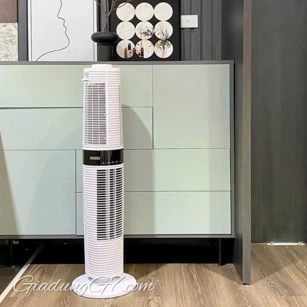 Quạt tháp 2 tầng Unold 86130 / 86135 Super Air Smart 360 là sự bổ sung hoàn hảo cho phong cách + sức khỏe của bất kỳ ngôi nhà nào.