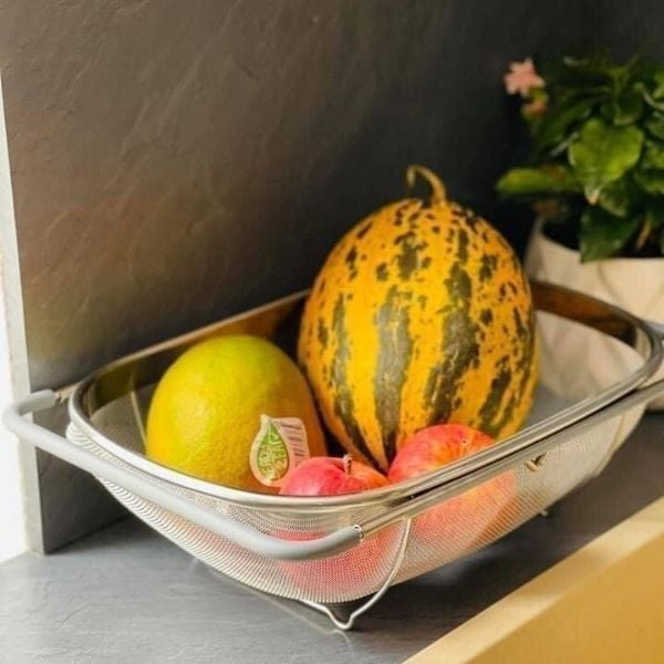 Rổ ngang kéo Ernesto nội địa Đức với Tay cầm mở rộng hoàn toàn đến 56 cm